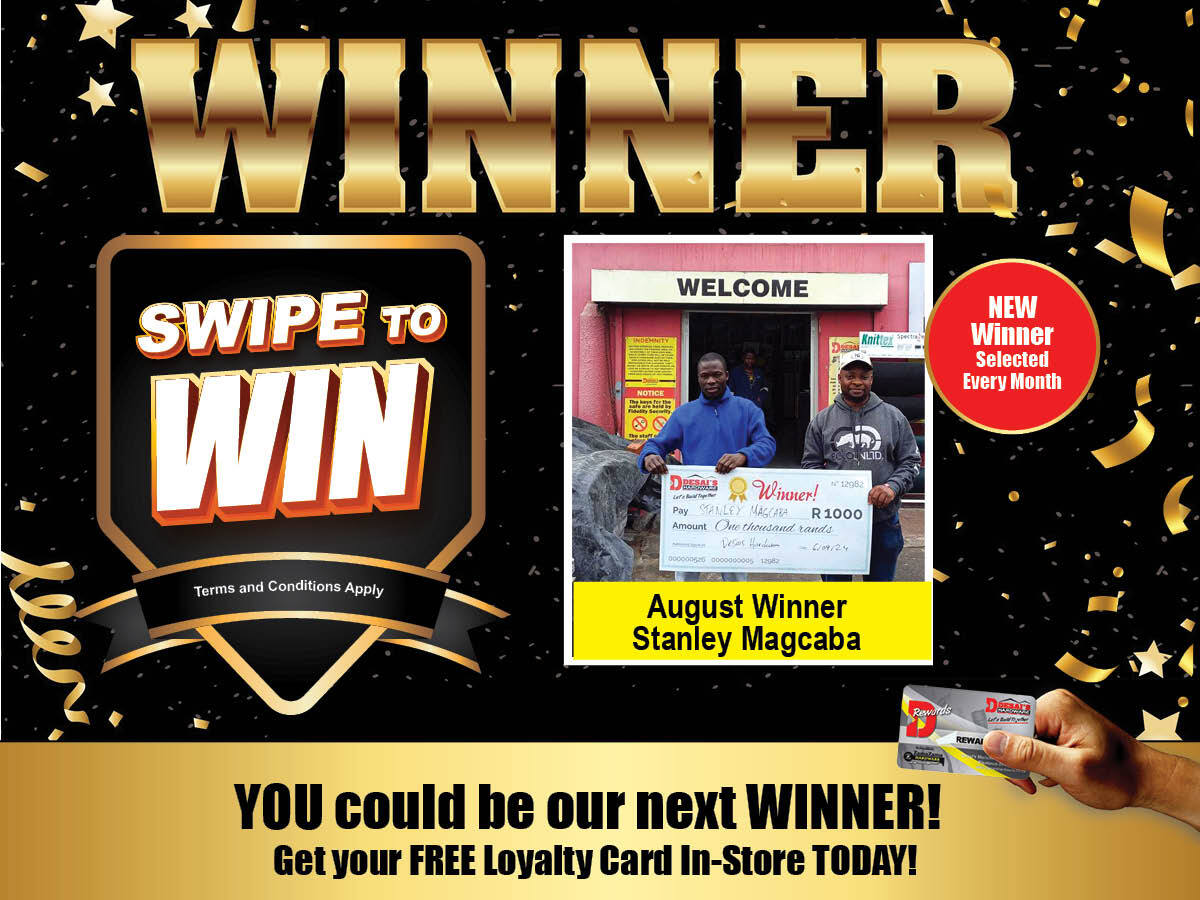 Desai's hardware winners