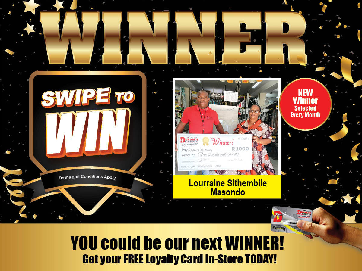 Desai's hardware winners