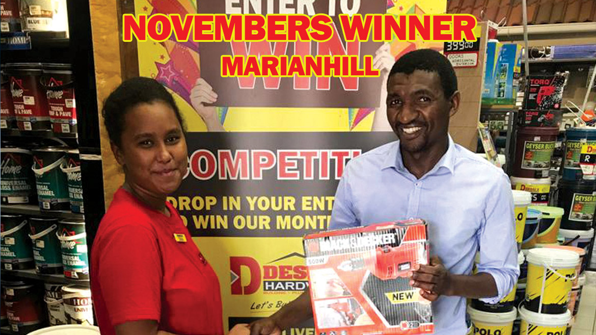 Desai's hardware winners