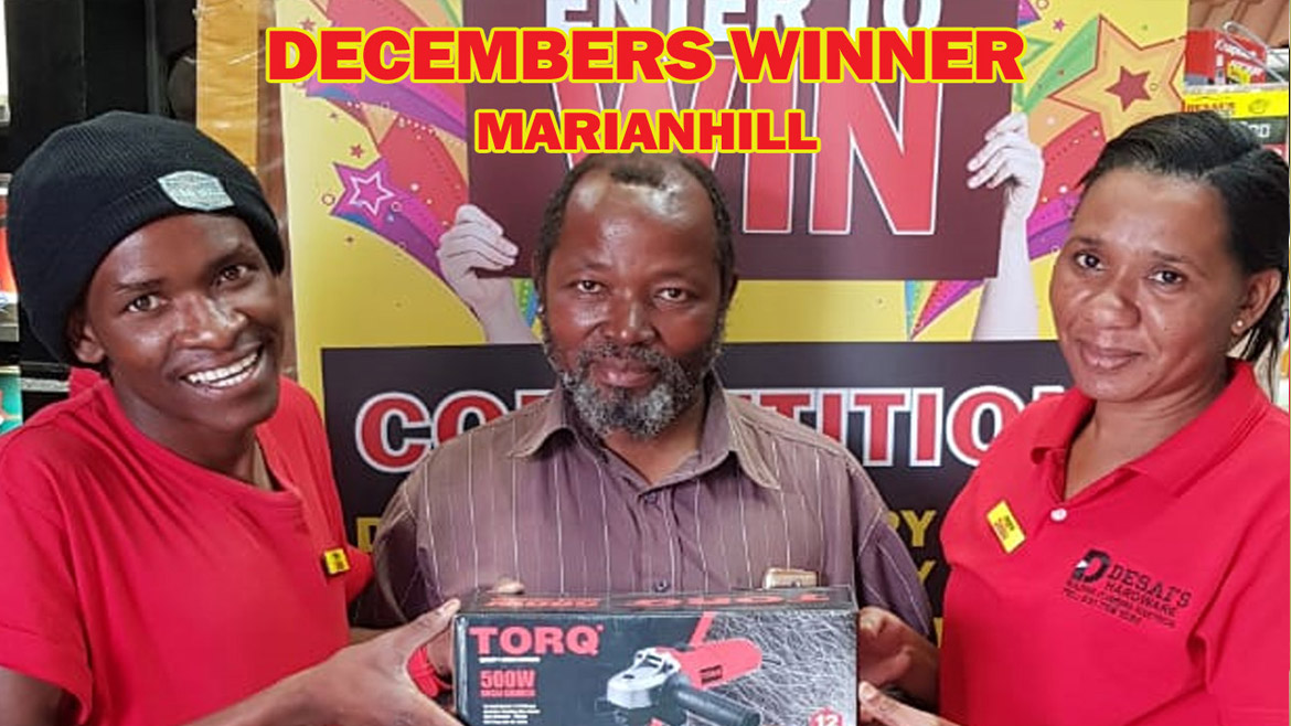 Desai's hardware winners