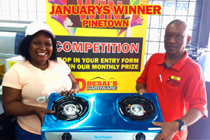 Desai's hardware winners
